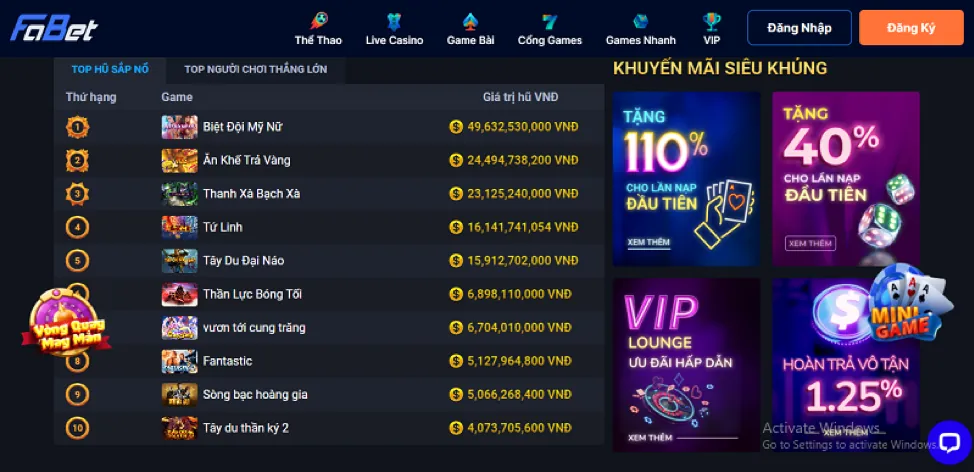 Game nổ hũ mới cm8883